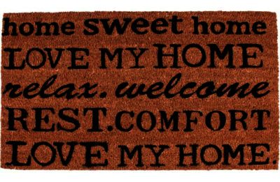 Love My Home Doormat 70x40cm - Natural
